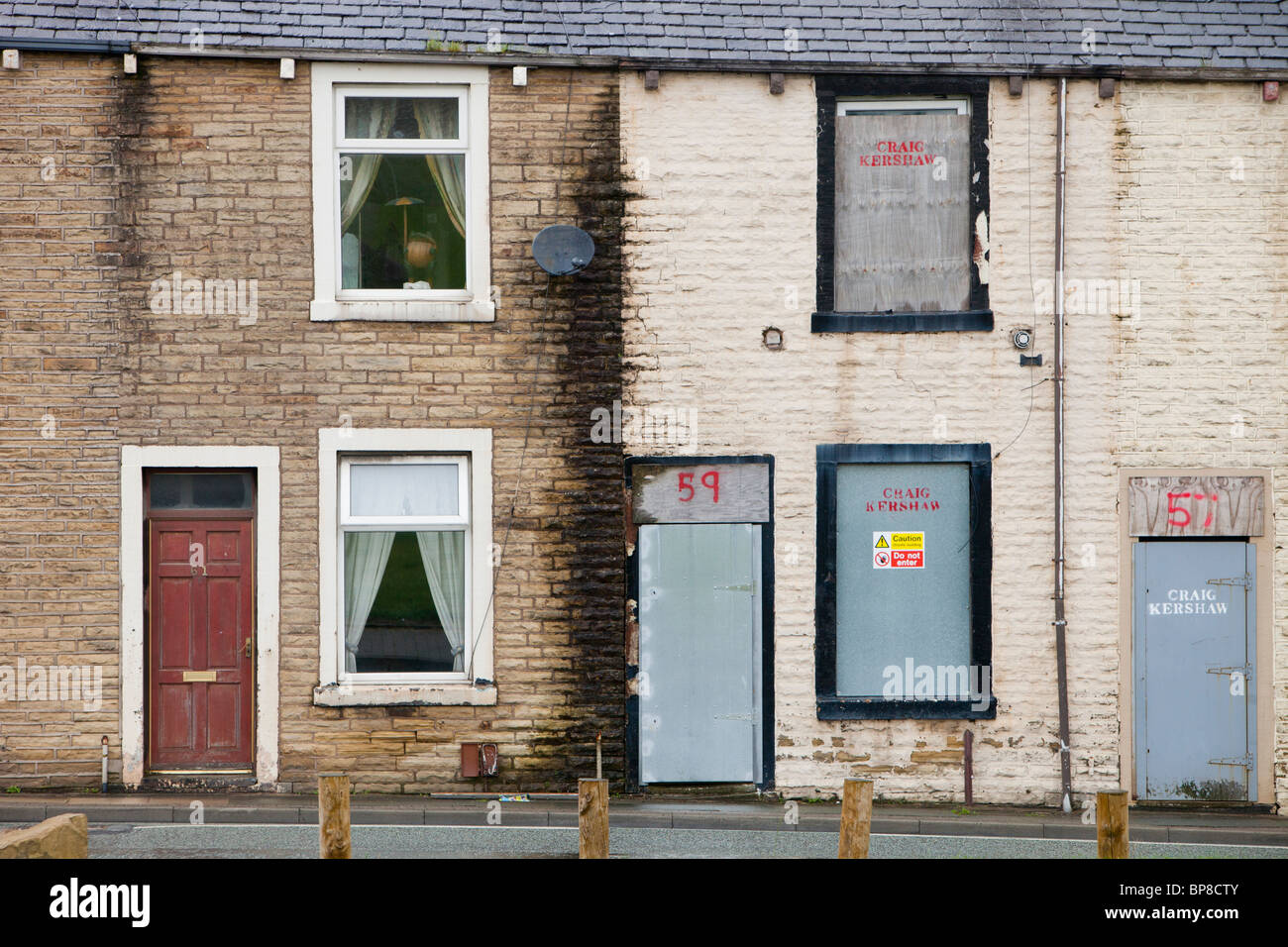 Burnley Lancashire Housing High Resolution Stock Photography and Images