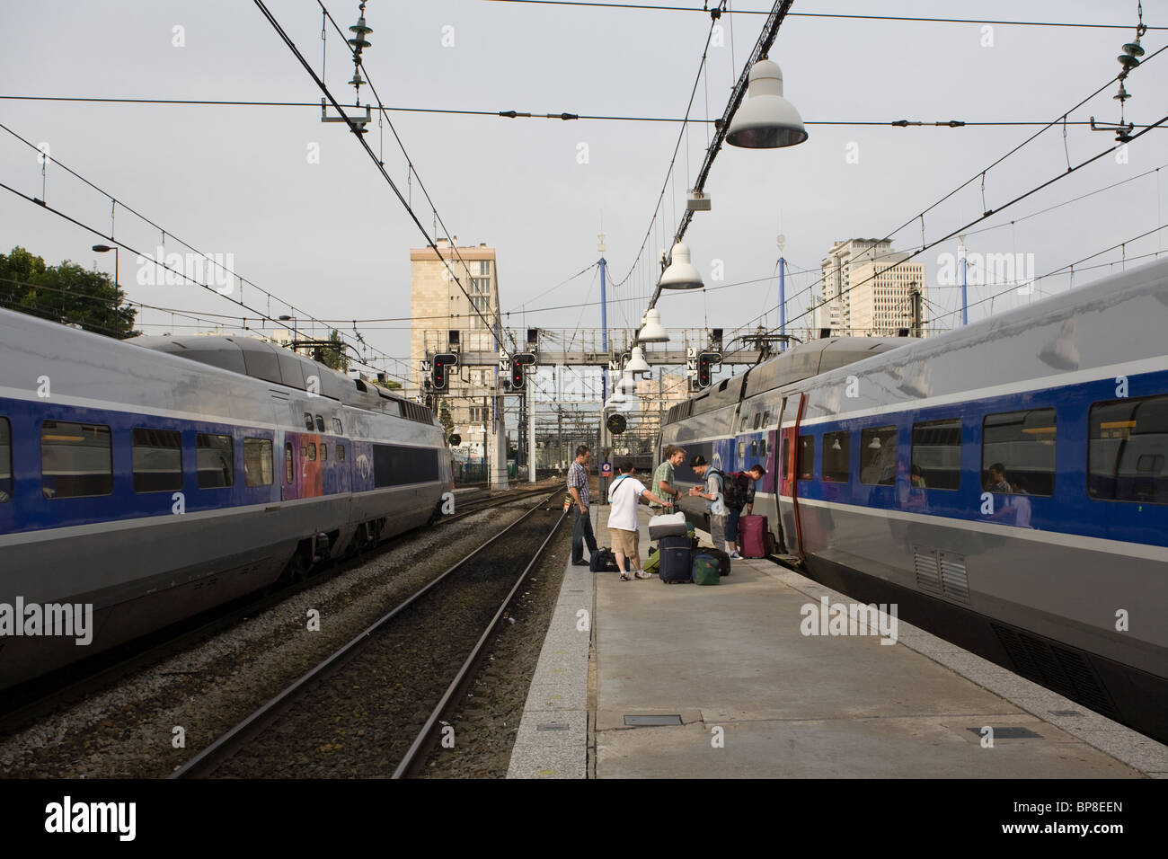 Gare Montparnasse, railway station, Paris, France. Stock Photo