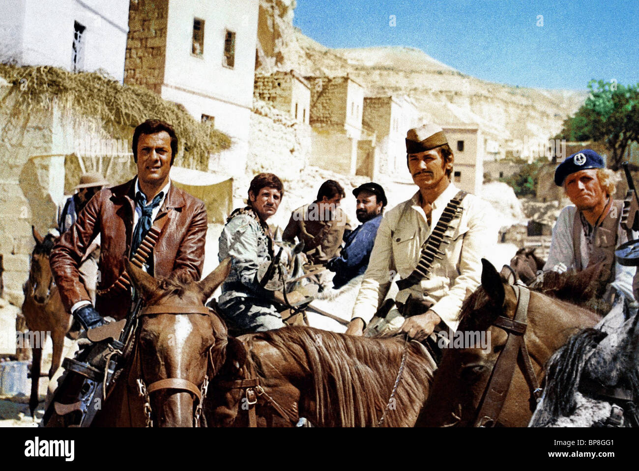 Tony Curtis Charles Bronson You Can T Win Em All 1970 Stock Photo Alamy