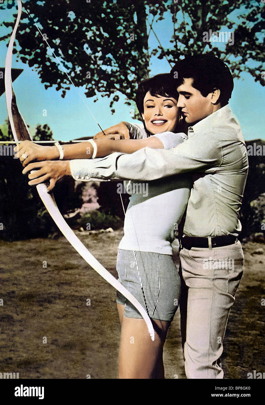 adams julie elvis presley tickle 1965 alamy