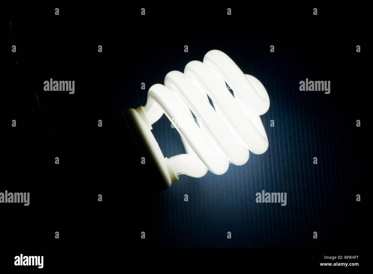 Compact Fluorescent Lightbulb clsoe up Stock Photo Alamy