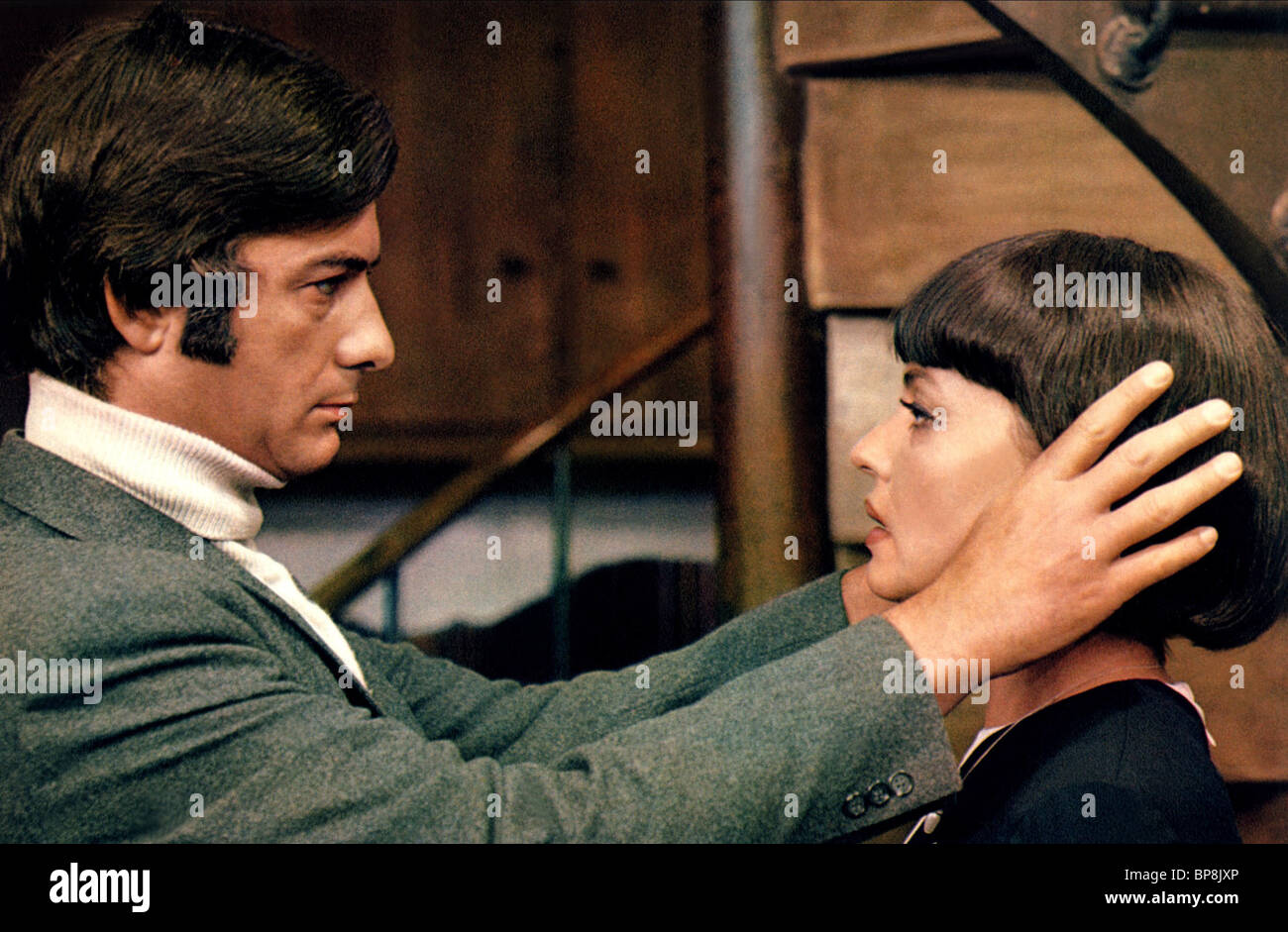 Jean Claude Brialy Jeanne Moreau The Bride Wore Black 1968 Stock Photo Alamy