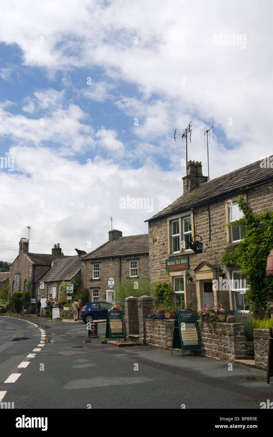 Muker village, Swaledale, North Yorkshire, England Stock Photo Alamy