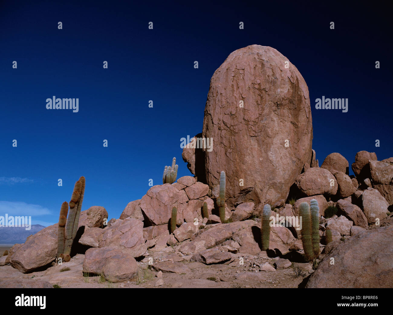 Unusually Shaped Rock Formations. Jujuy Province, Argentina, South America Stock Photo