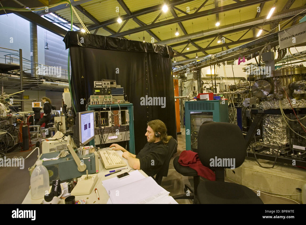 electron storage ring facility BESSY II, Berlin Stock Photo Alamy