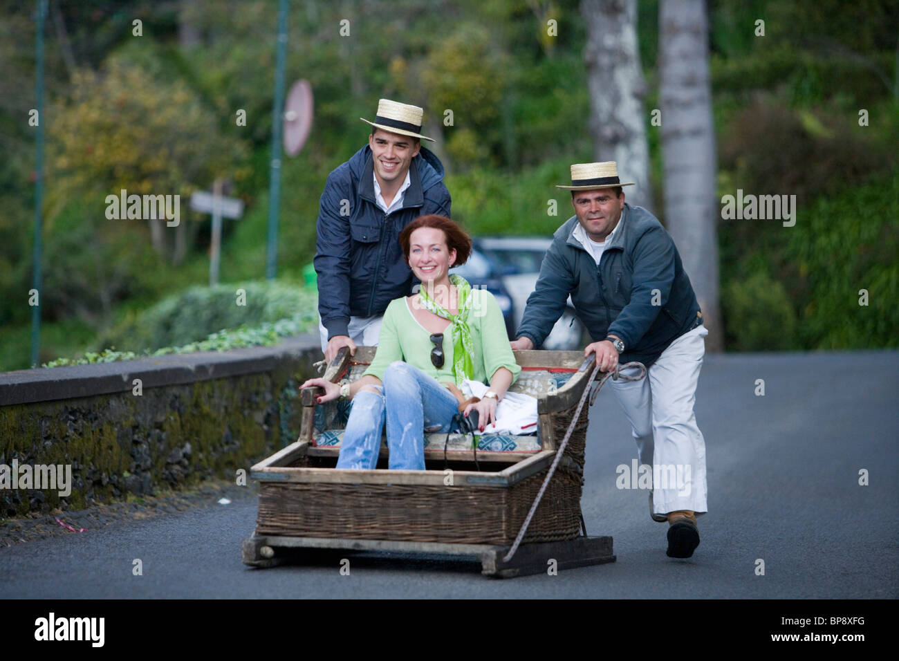 Funchal toboggan madeira hires stock photography and images Alamy