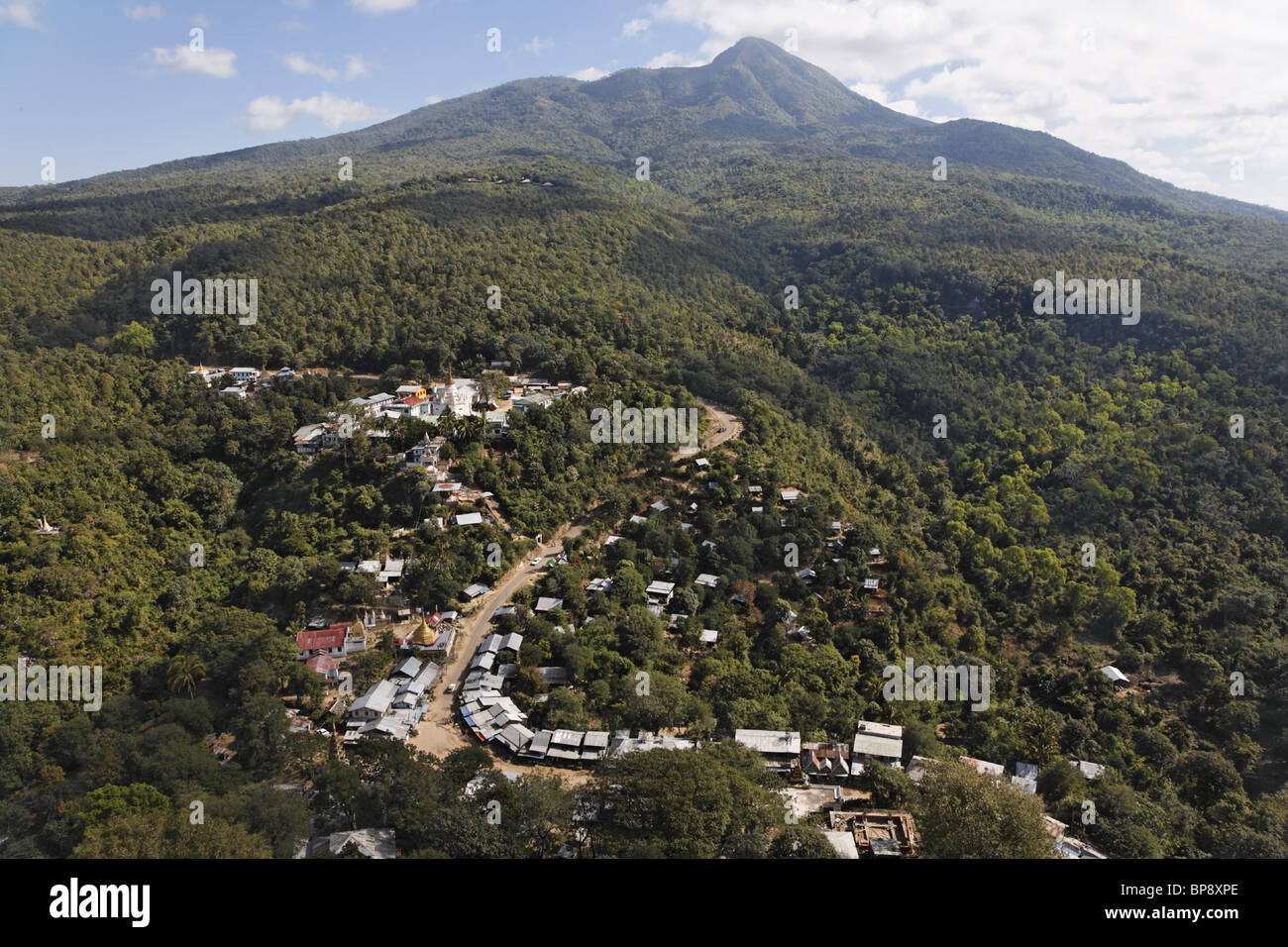 Landscape From Mount Popa, Myanmar Stock Photo - Alamy