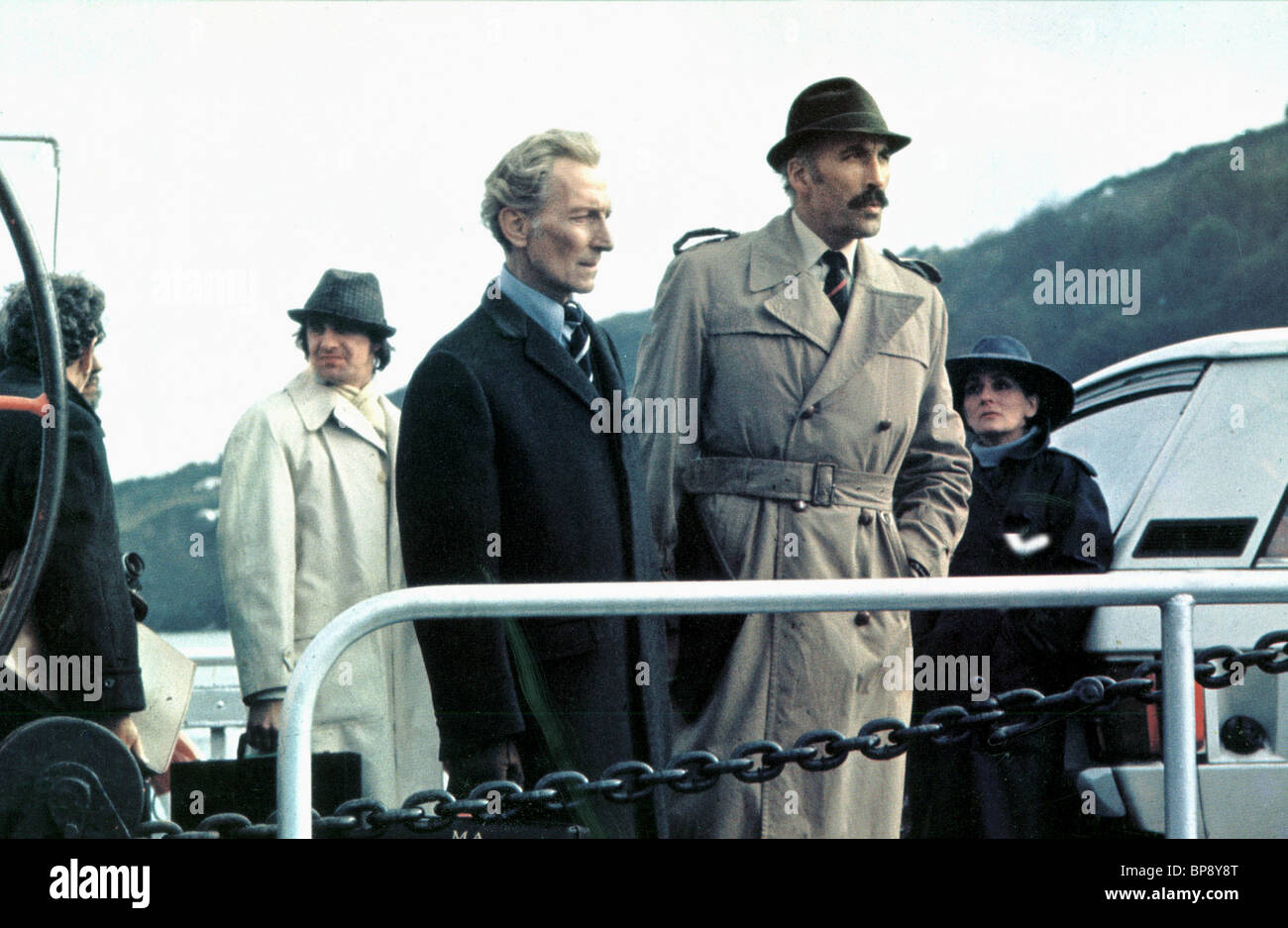 Christopher Lee And Peter Cushing High Resolution Stock Photography and ...