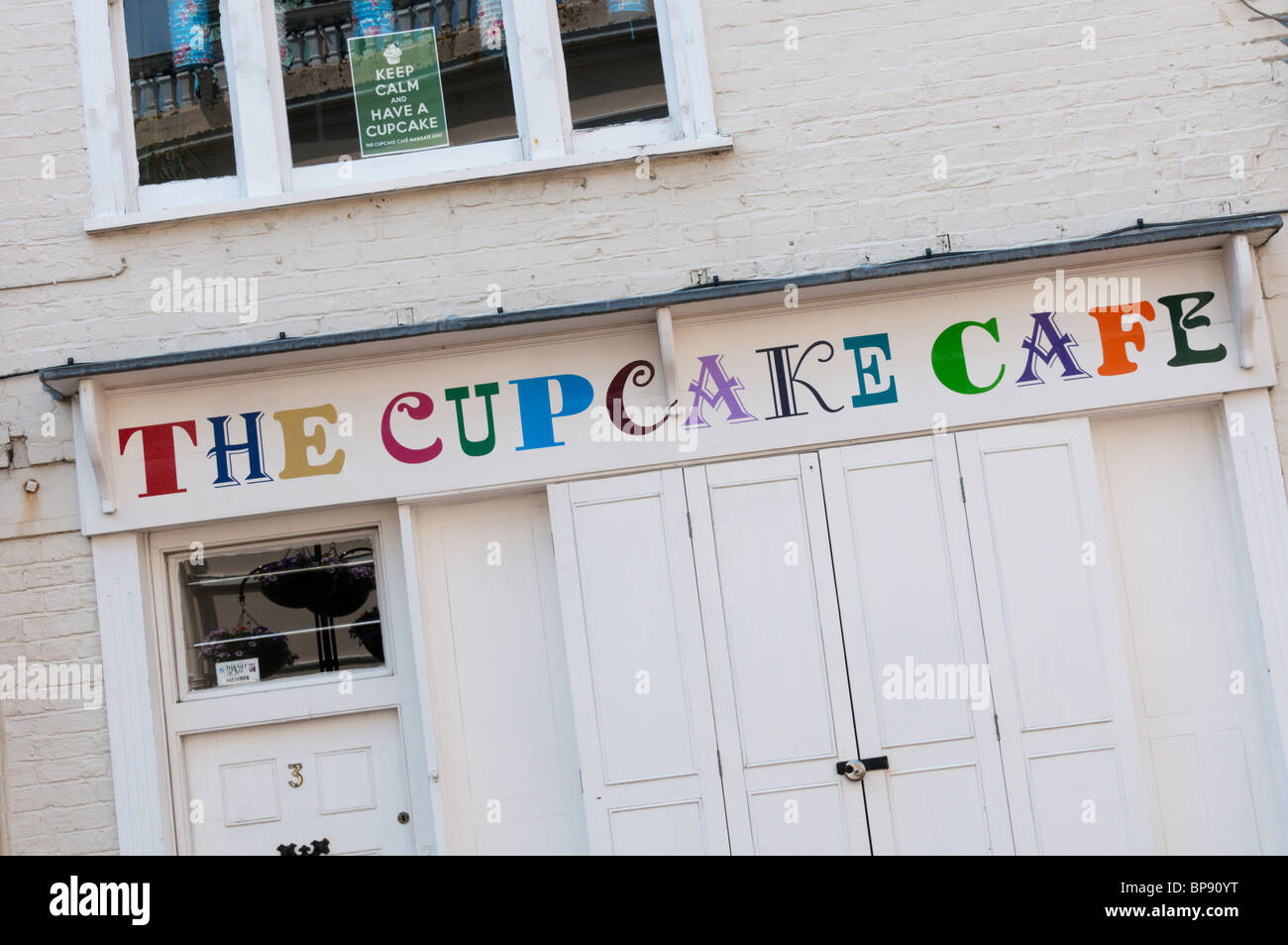 The Cupcake Cafe, Margate, Kent, England Stock Photo