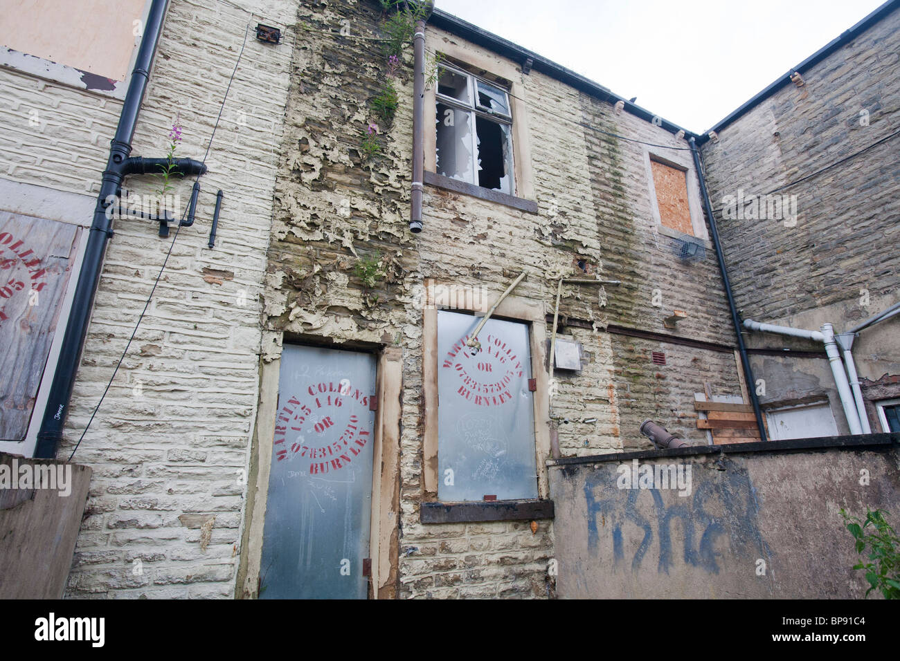 Burnley lancashire housing hires stock photography and images Alamy