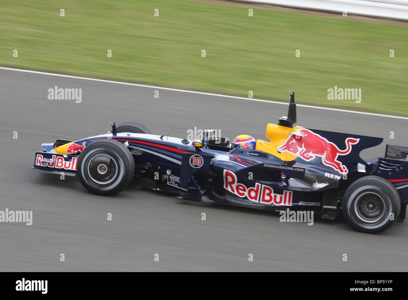 Mark Webber Red Bull Racing 2008 Silverstone Stock Photo - Alamy