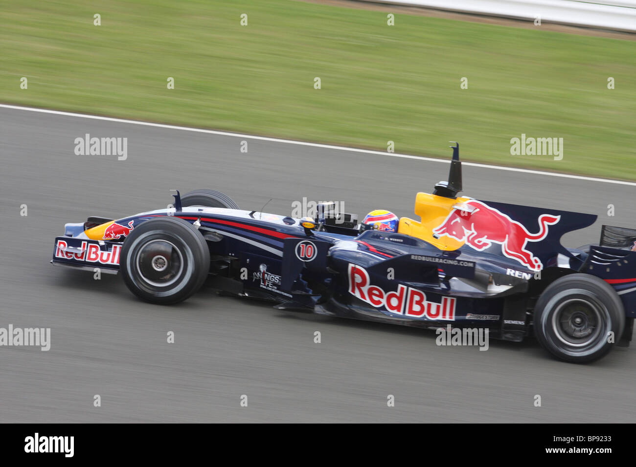 Mark Webber Red Bull Racing 2008 Silverstone Stock Photo