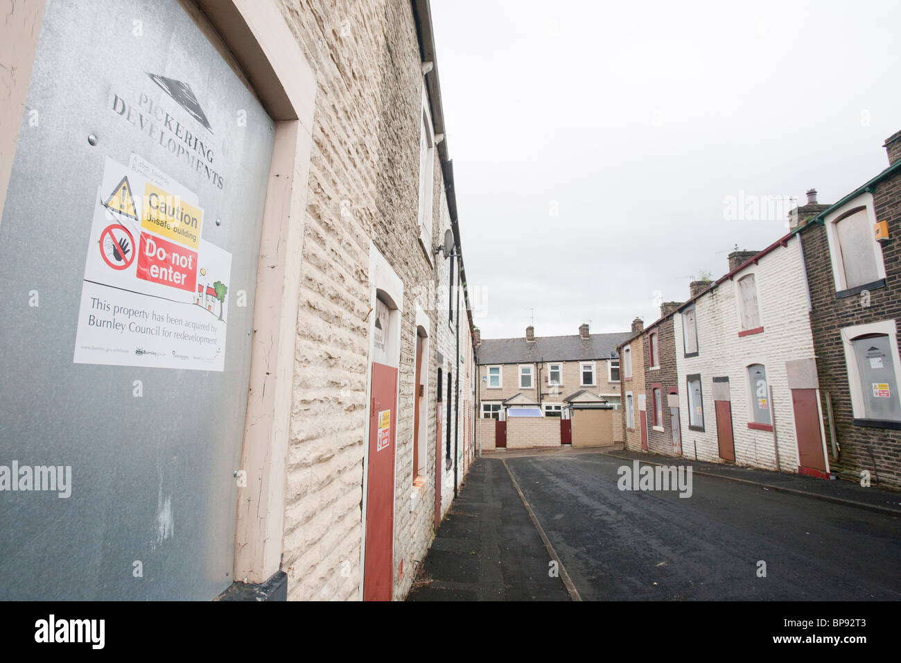 Burnley lancashire housing hires stock photography and images Alamy