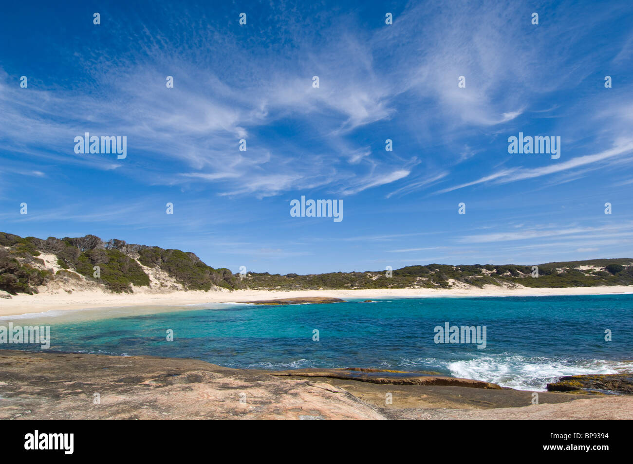 Beach near Fannie Cove, Stokes National Park, Western Australia. Stock Photo
