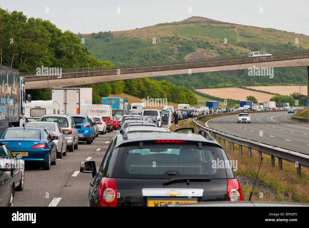 Motorway southbound hi-res stock photography and images - Alamy