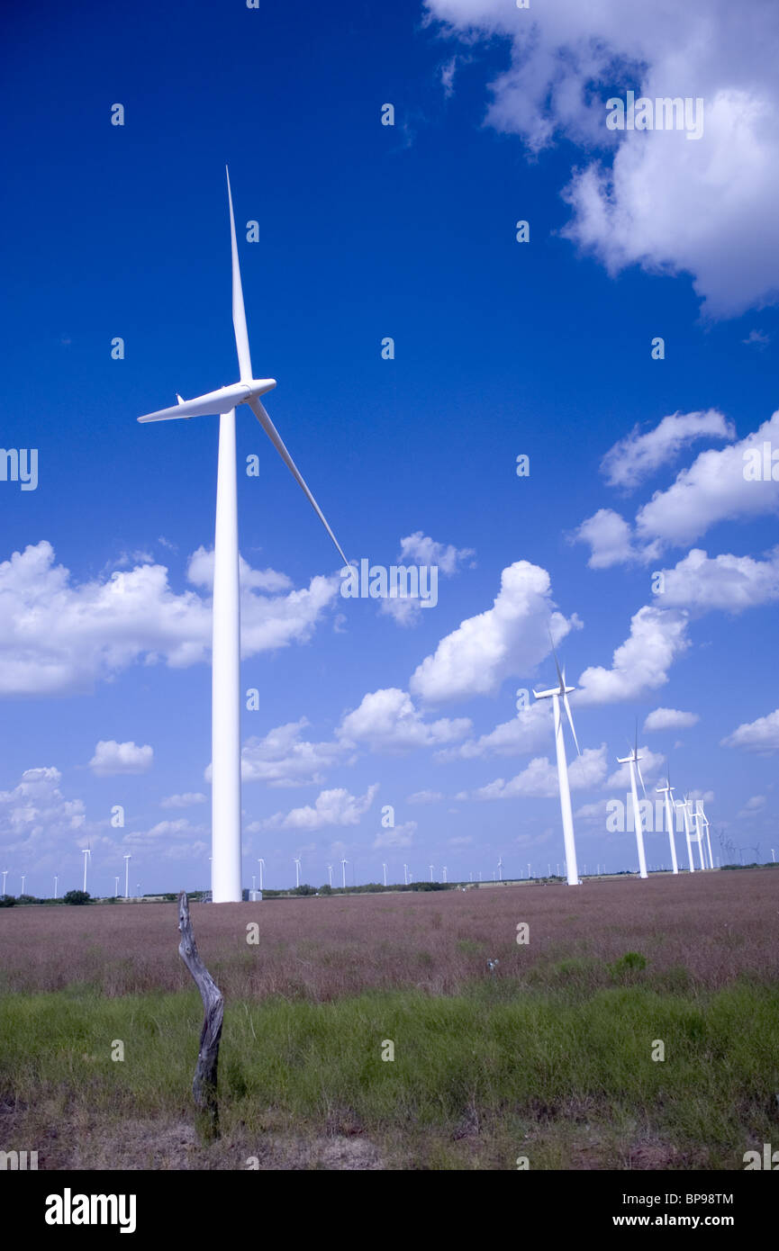 Wind Turbines in West Texas Stock Photo Alamy