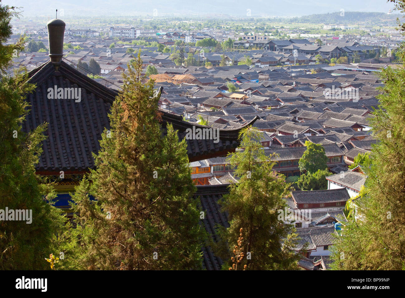 Mu Family Mansion, old town, Lijiang, Yunnan Province, China Stock Photo
