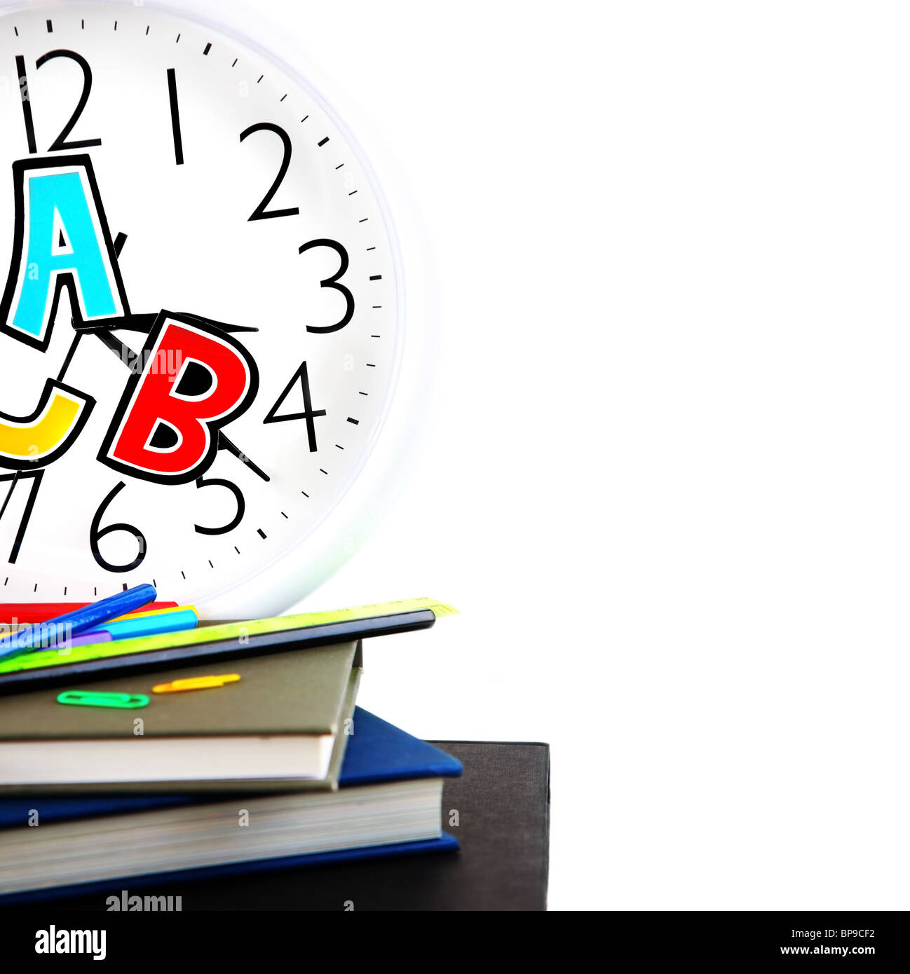 Study time conceptual image of education & knowledge Stock Photo - Alamy