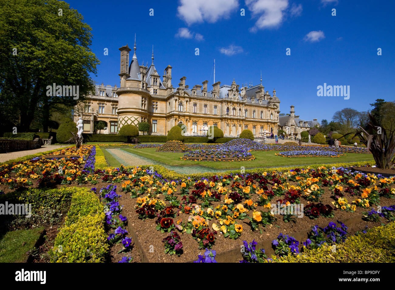 Waddesden Manor Buckinghamshire chateau stately home Rothschild Stock