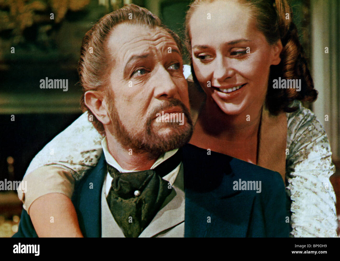 VINCENT PRICE, HILARY HEATH, THE OBLONG BOX, 1969 Stock Photo - Alamy