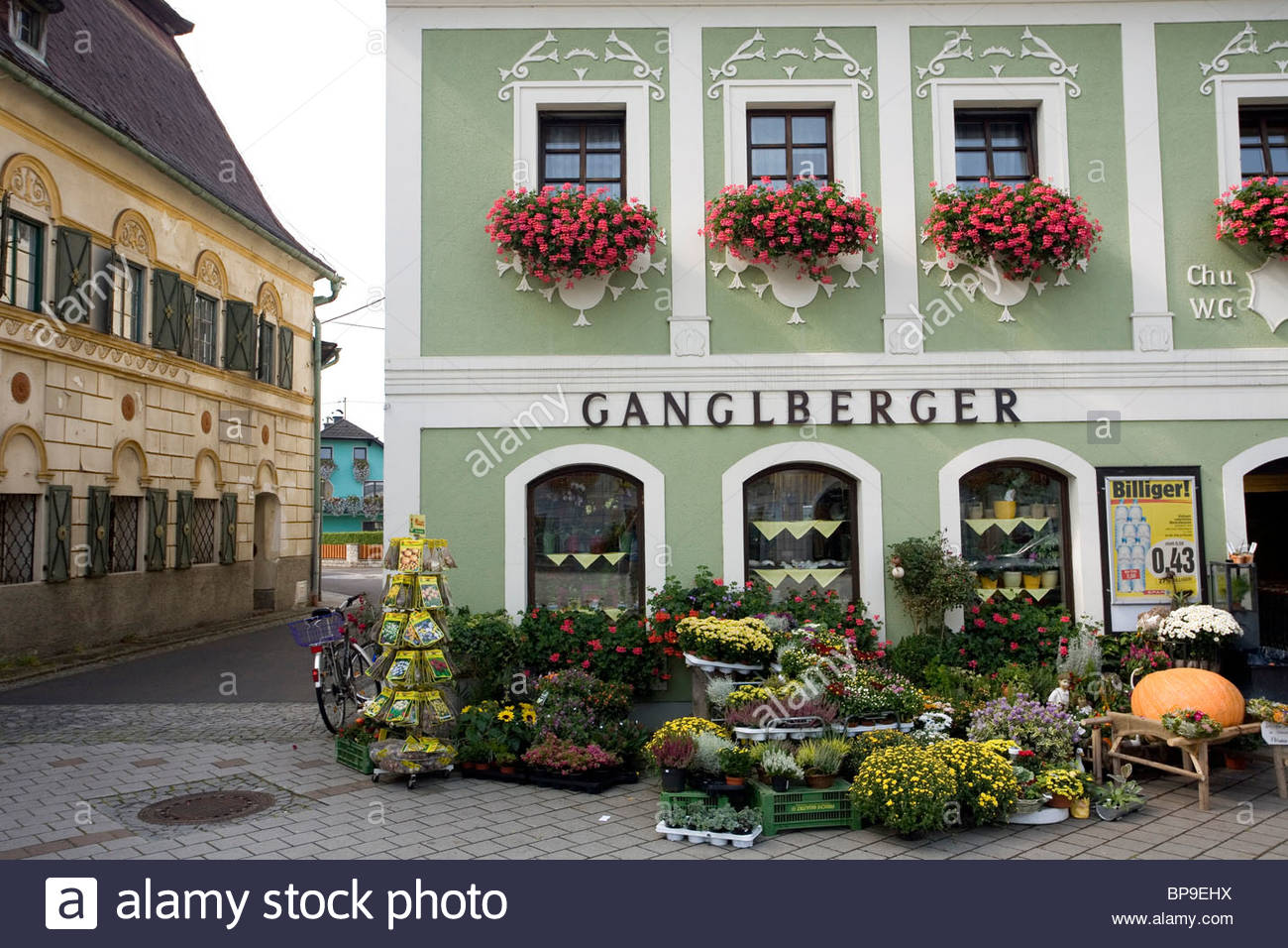 Flower Shop At Market Square Zwettl An Der Rodl Muehlviertel
