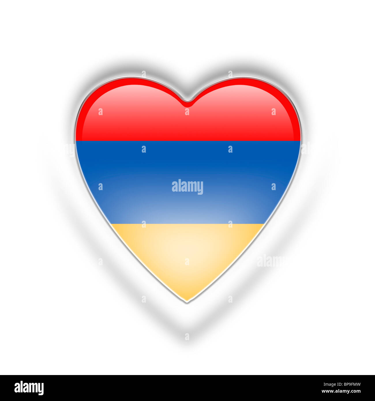 Armenia flag Stock Photo