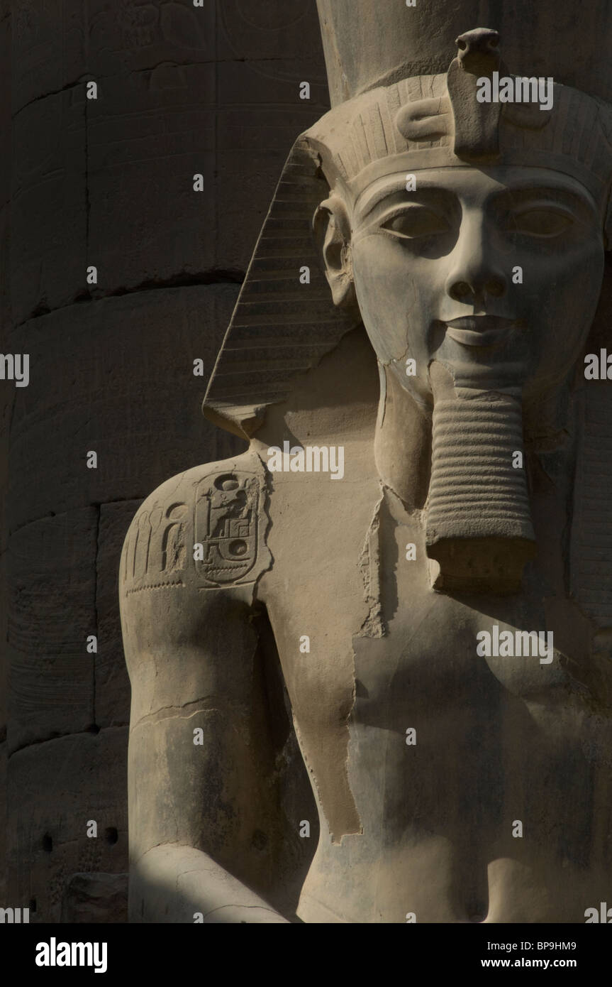 Ramses Luxor Temple Stock Photo