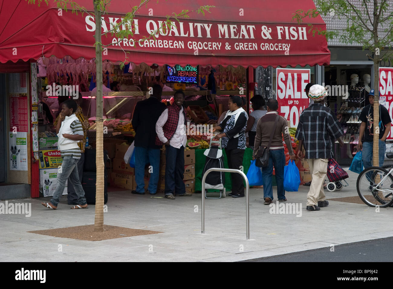 shops peckham south London Stock Photo Alamy