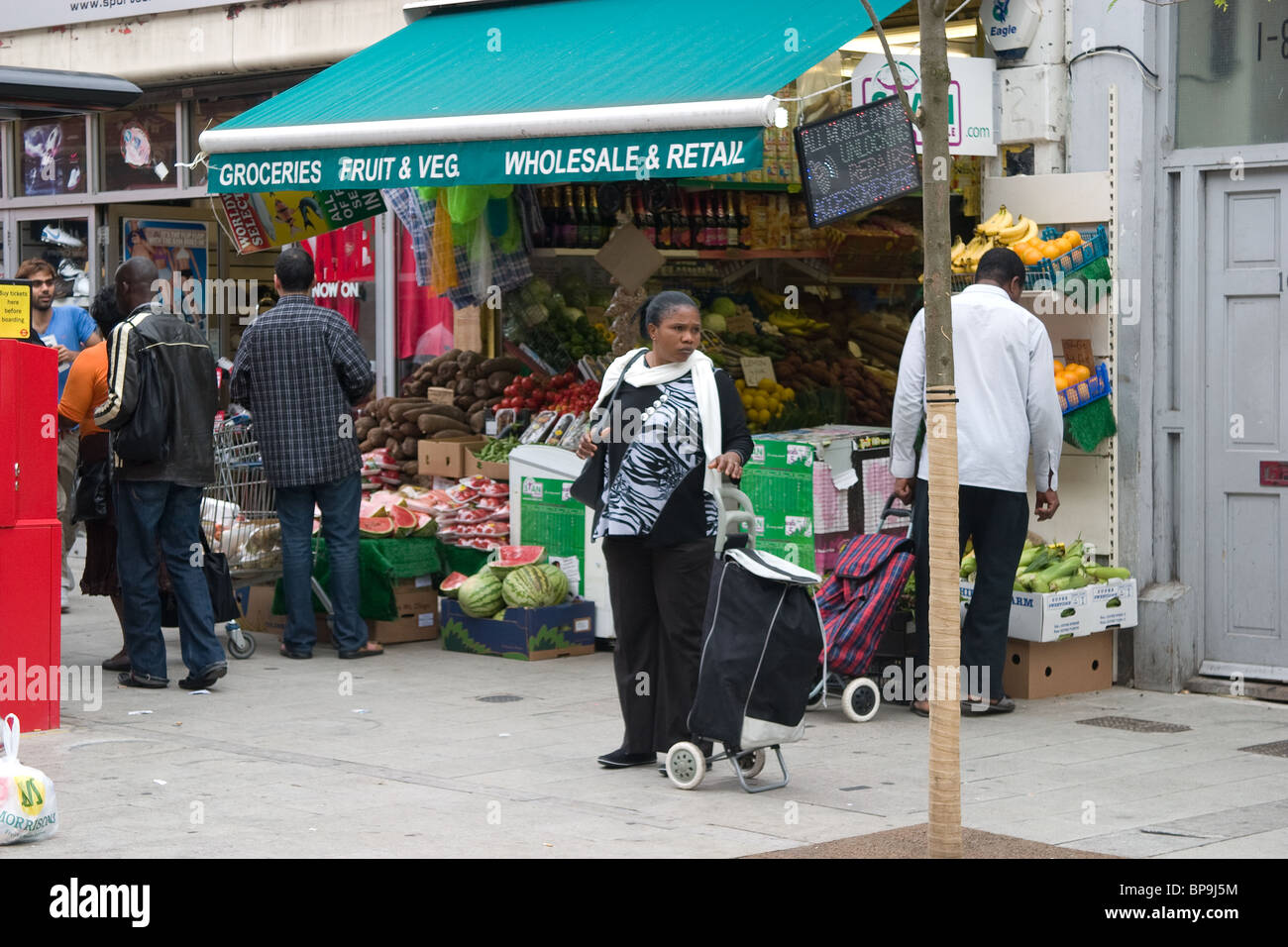 shops peckham south London Stock Photo Alamy