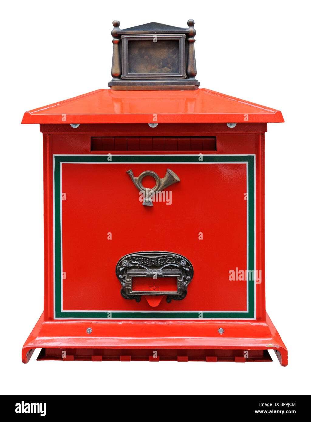 Budapest, Hungary. Typical Hungarian Post Box Stock Photo Alamy