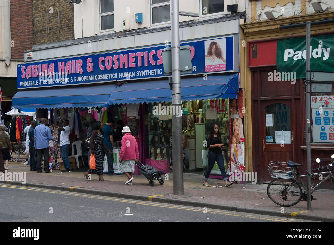 shops Peckham South London Stock Photo Alamy