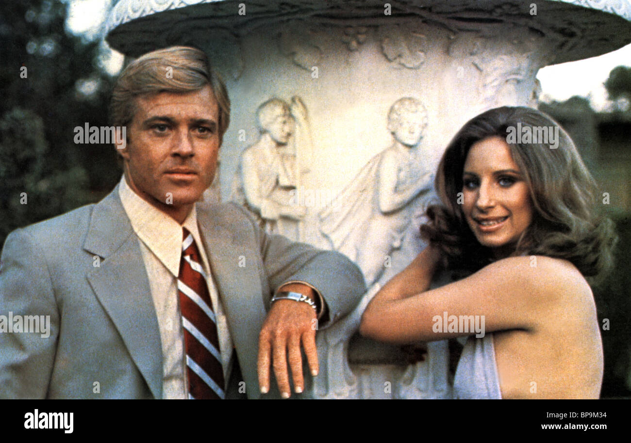 Robert Redford Barbra Streisand The Way We Were 1973 Stock Photo Alamy