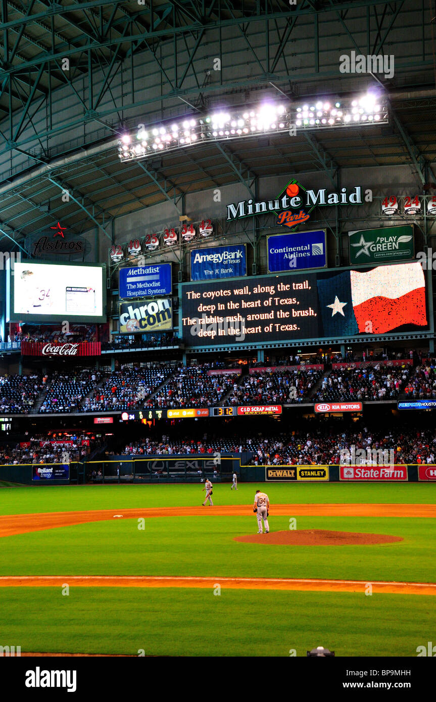 A general view of Minute Maid Park, Sunday, May 30, 2021, in Houston. The  stadium is the home of the Houston Astros. Photo via Credit: Newscom/Alamy  Live News Stock Photo - Alamy