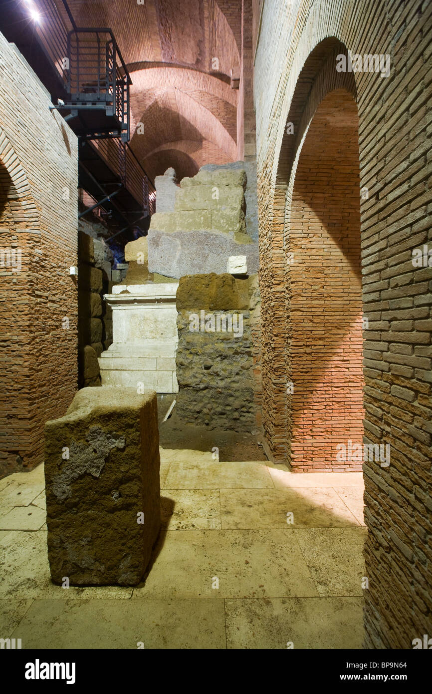 Interior From Capitoline Museum In Rome Italy Stock Photo - Alamy