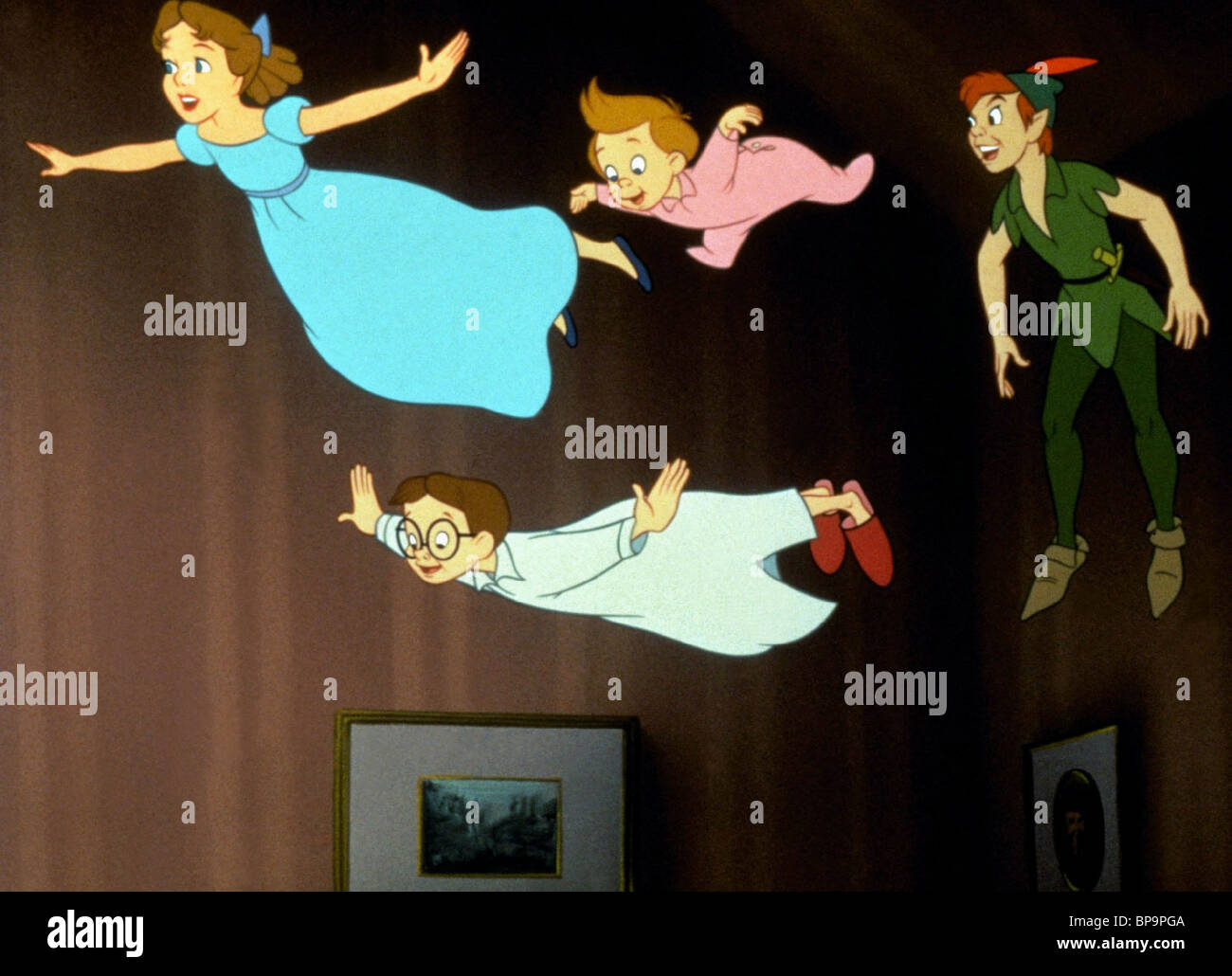 PETER PAN WENDY JOHN & MICHAEL PETER PAN (1953 Stock Photo: 30948074 ...