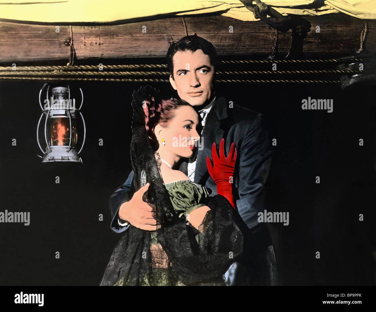 ANN BLYTH, GREGORY PECK, THE WORLD IN HIS ARMS, 1952 Stock Photo - Alamy
