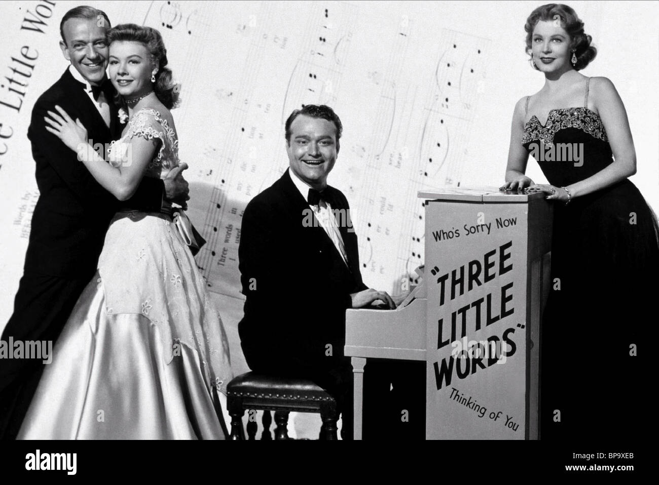 FRED ASTAIRE VERA ELLEN RED SKELTON ARLENE DAHL THREE LITTLE WORDS 1950