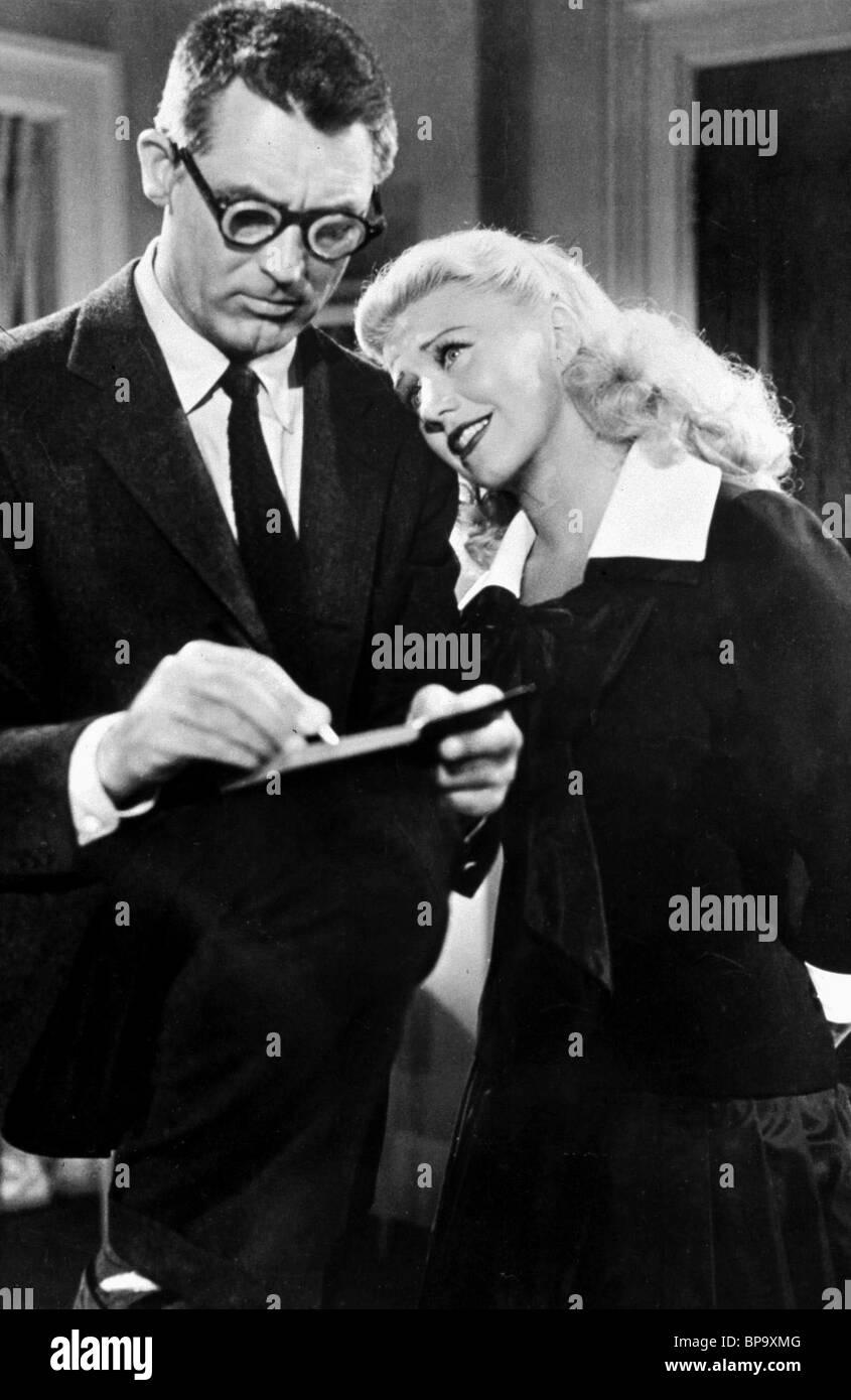 CARY GRANT, GINGER ROGERS, MONKEY BUSINESS, 1952 Stock Photo Alamy