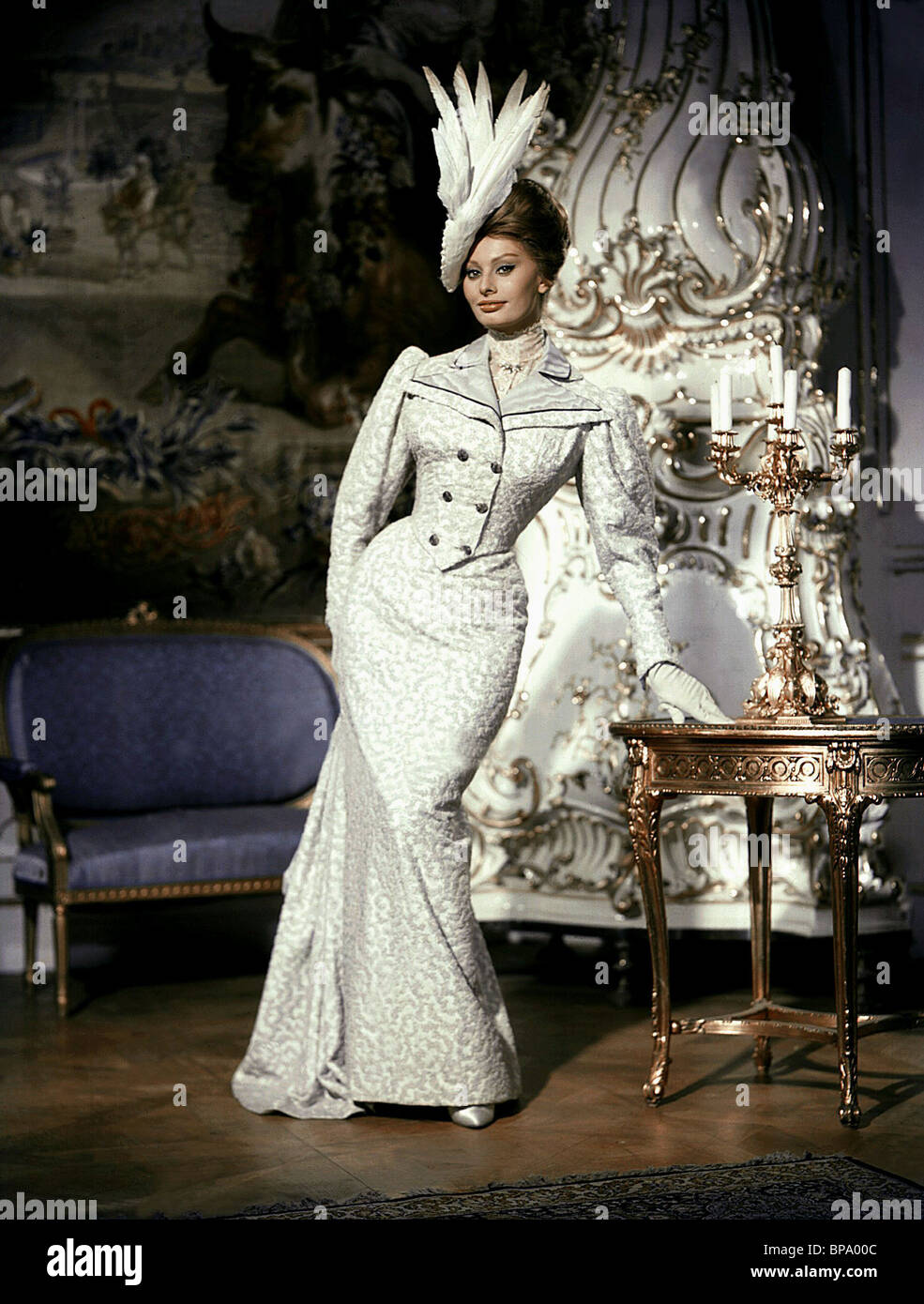Sophia Loren Breath Scandal 1960 Stock Photos & Sophia Loren