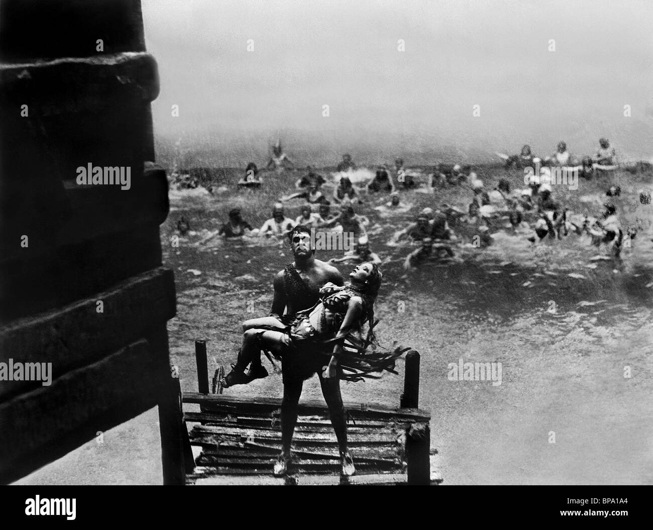 Flood Scene Noah S Ark 1928 Stock Photo Alamy