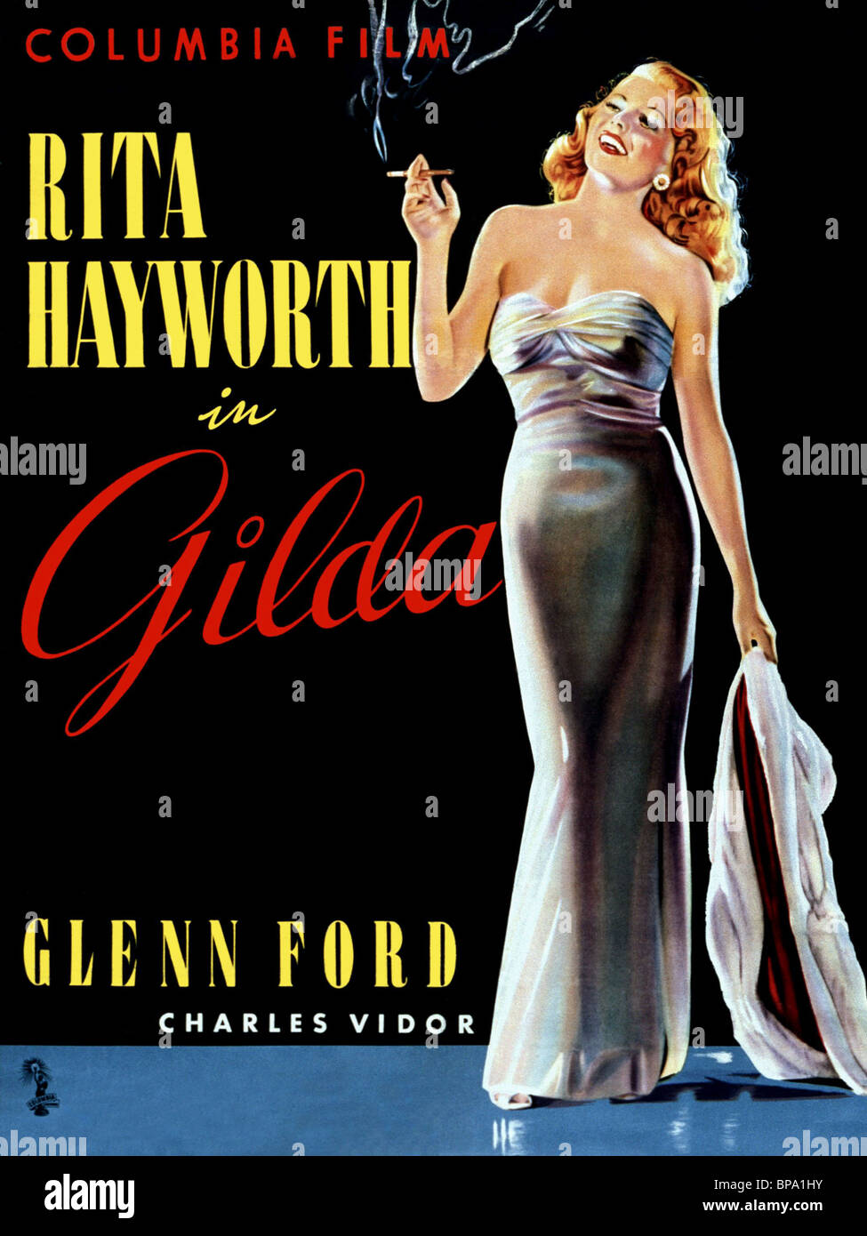 RITA HAYWORTH GILDA (1946) Stock Photo