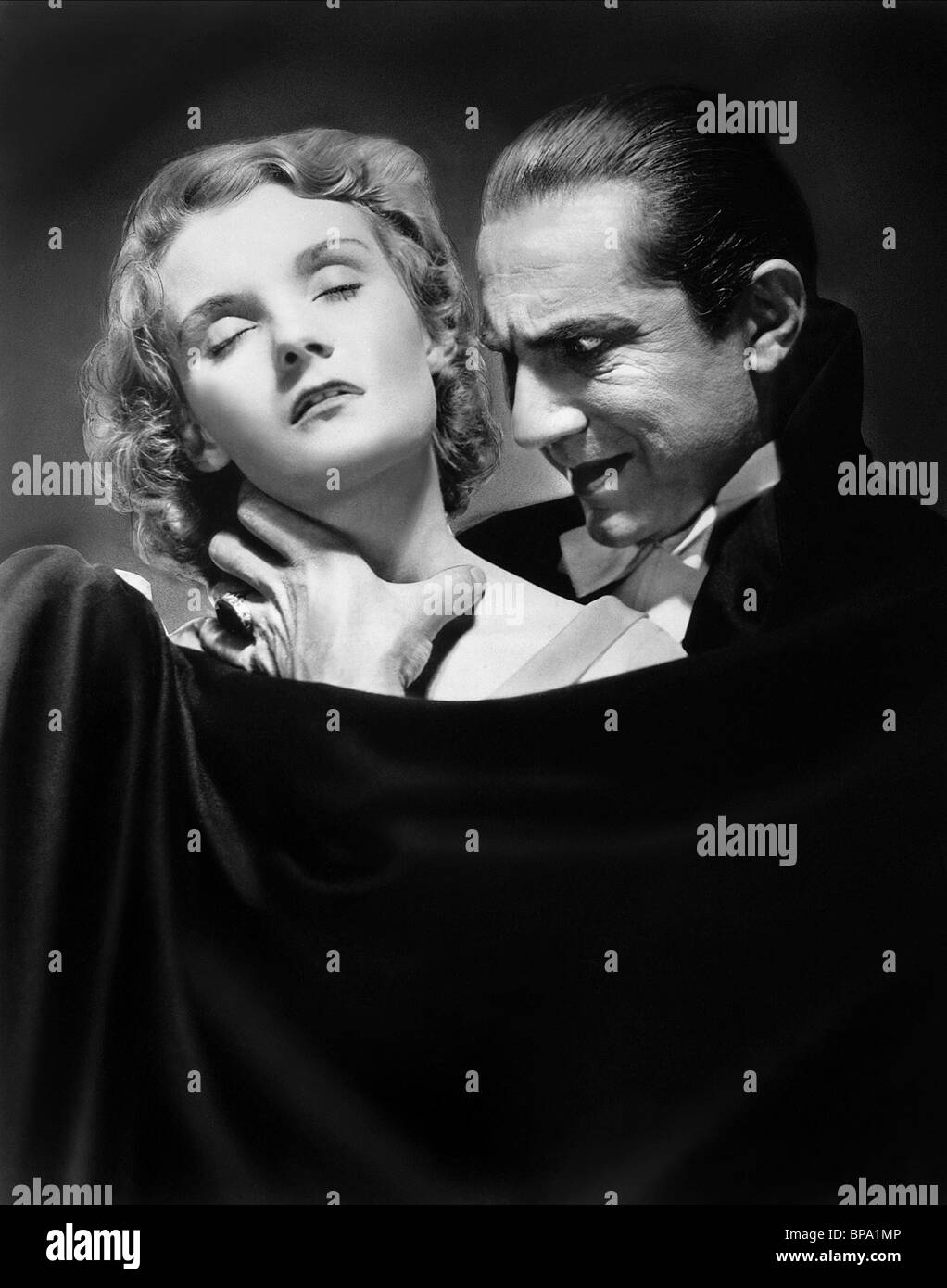 Helen Chandler Bela Lugosi Dracula 1931 Stock Photo Alamy