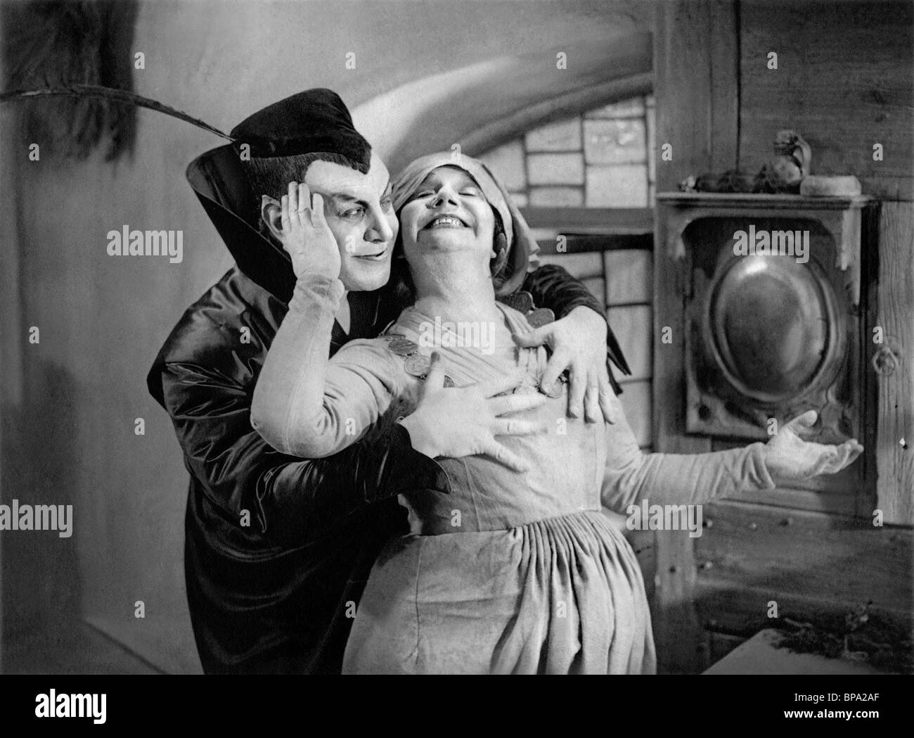 Emil jannings yvette guilbert as mephisto marthe schwerdtlein hi-res