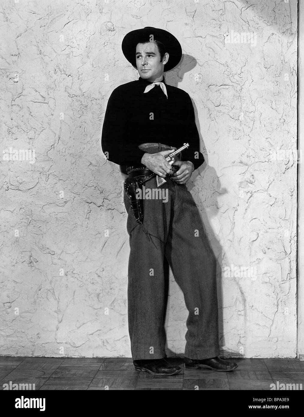 ROD CAMERON BEYOND THE PECOS (1945) Stock Photo