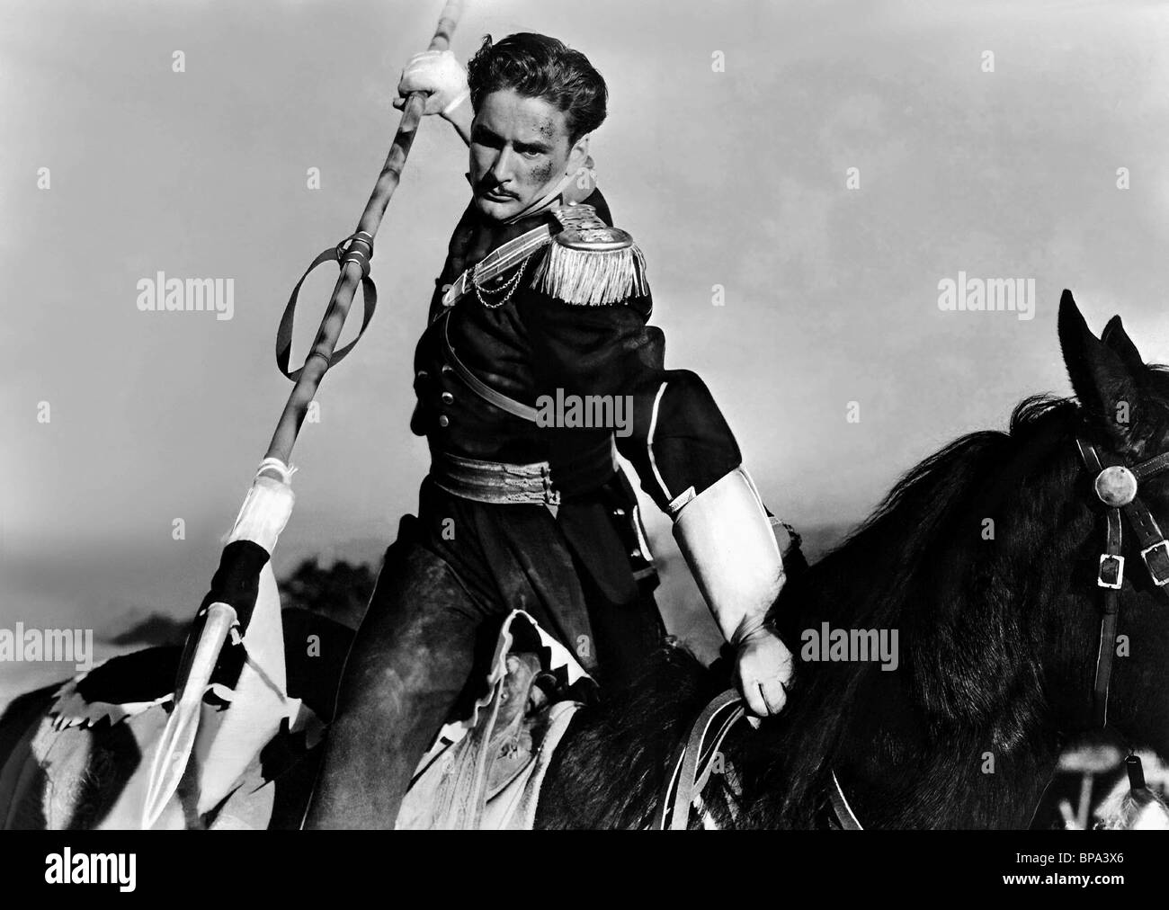 ERROL FLYNN THE CHARGE OF THE LIGHT BRIGADE (1936) Stock Photo