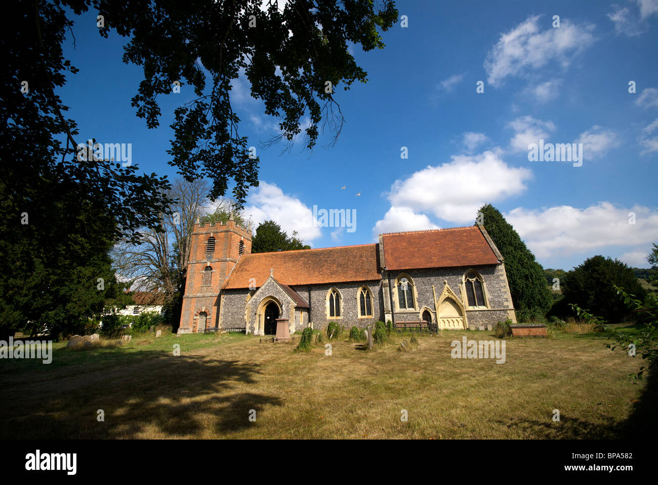 Lower Basildon Parish Church Berkshire UK St Bartholomew Redundant