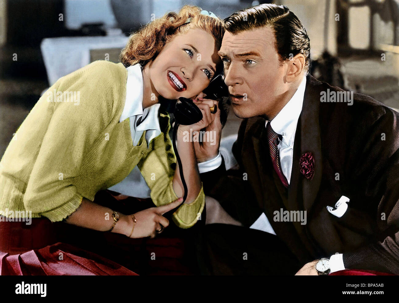 JANE POWELL, WALTER PIDGEON, HOLIDAY IN MEXICO, 1946 Stock Photo