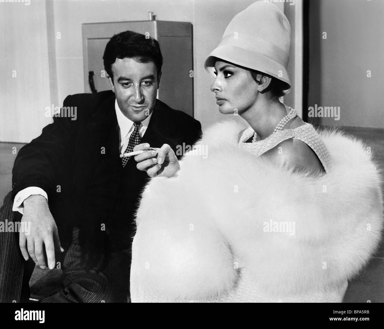 PETER SELLERS, SOPHIA LOREN, THE MILLIONAIRESS, 1960 Stock Photo Alamy