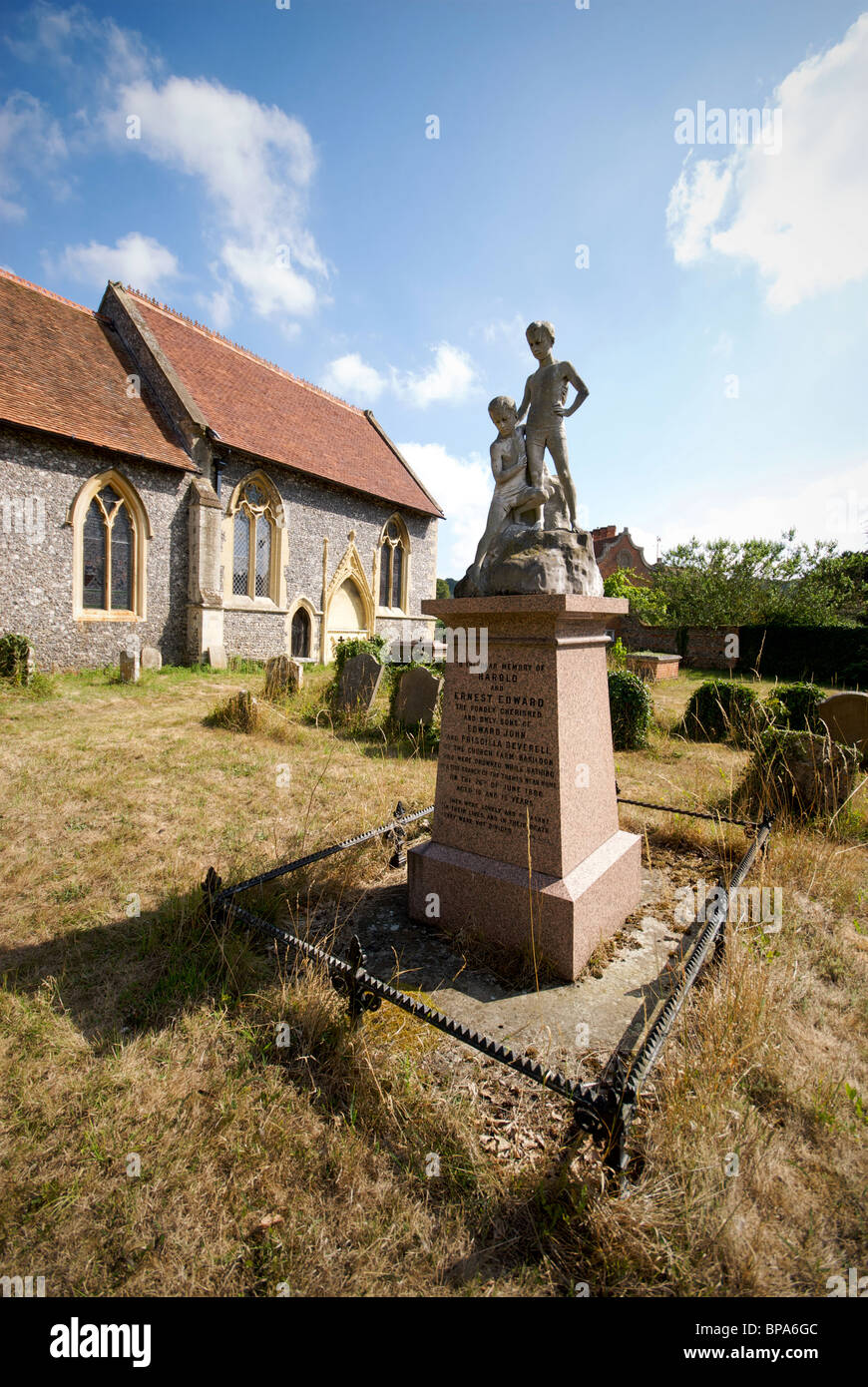 Lower Basildon Parish Church Berkshire UK St Bartholomew Redundant
