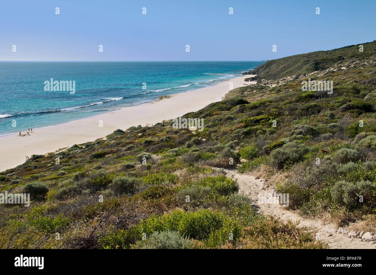 Yallingup Beach Western Australia Stock Photo